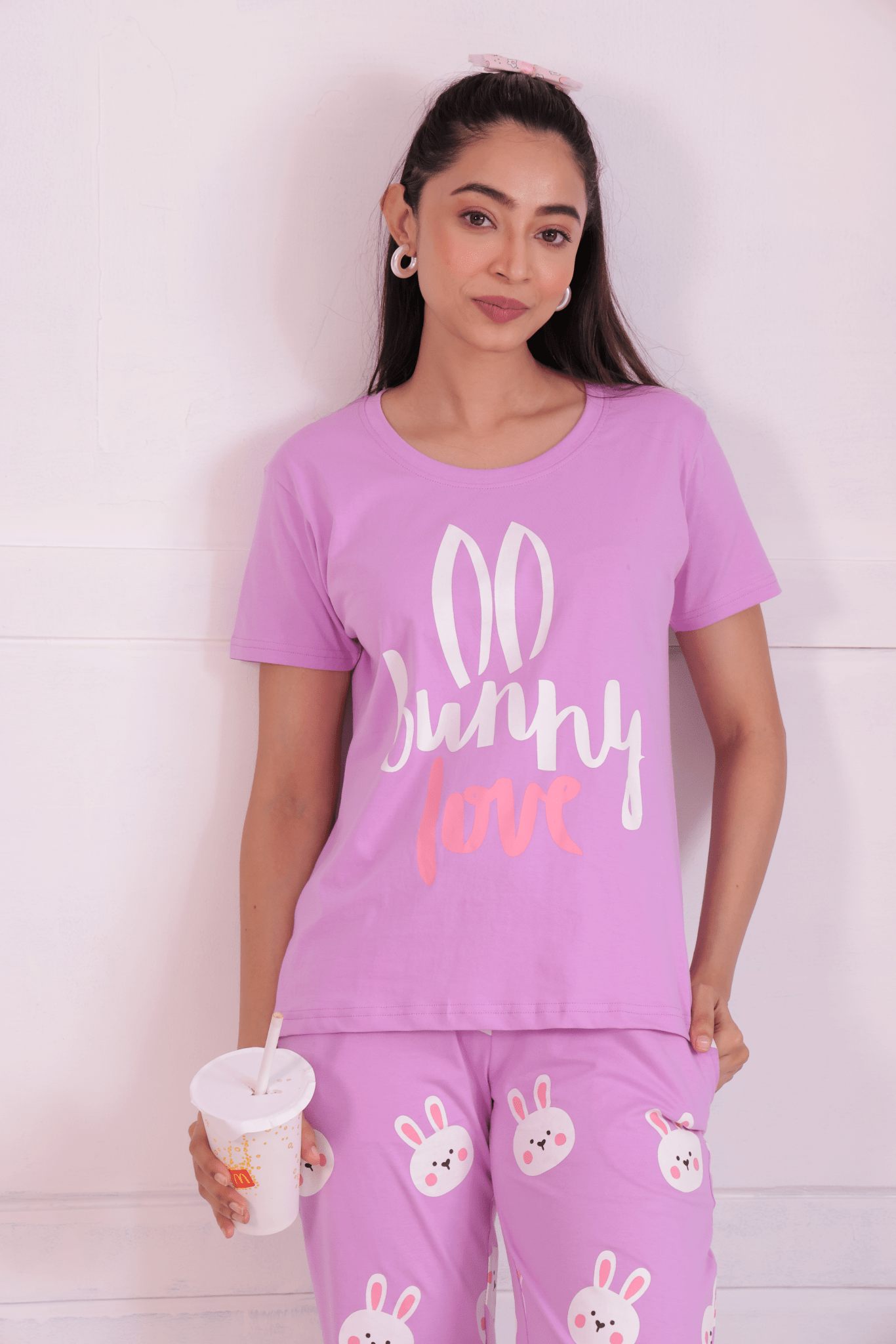 Bunny T-shirt Pyjama Set - NapStory