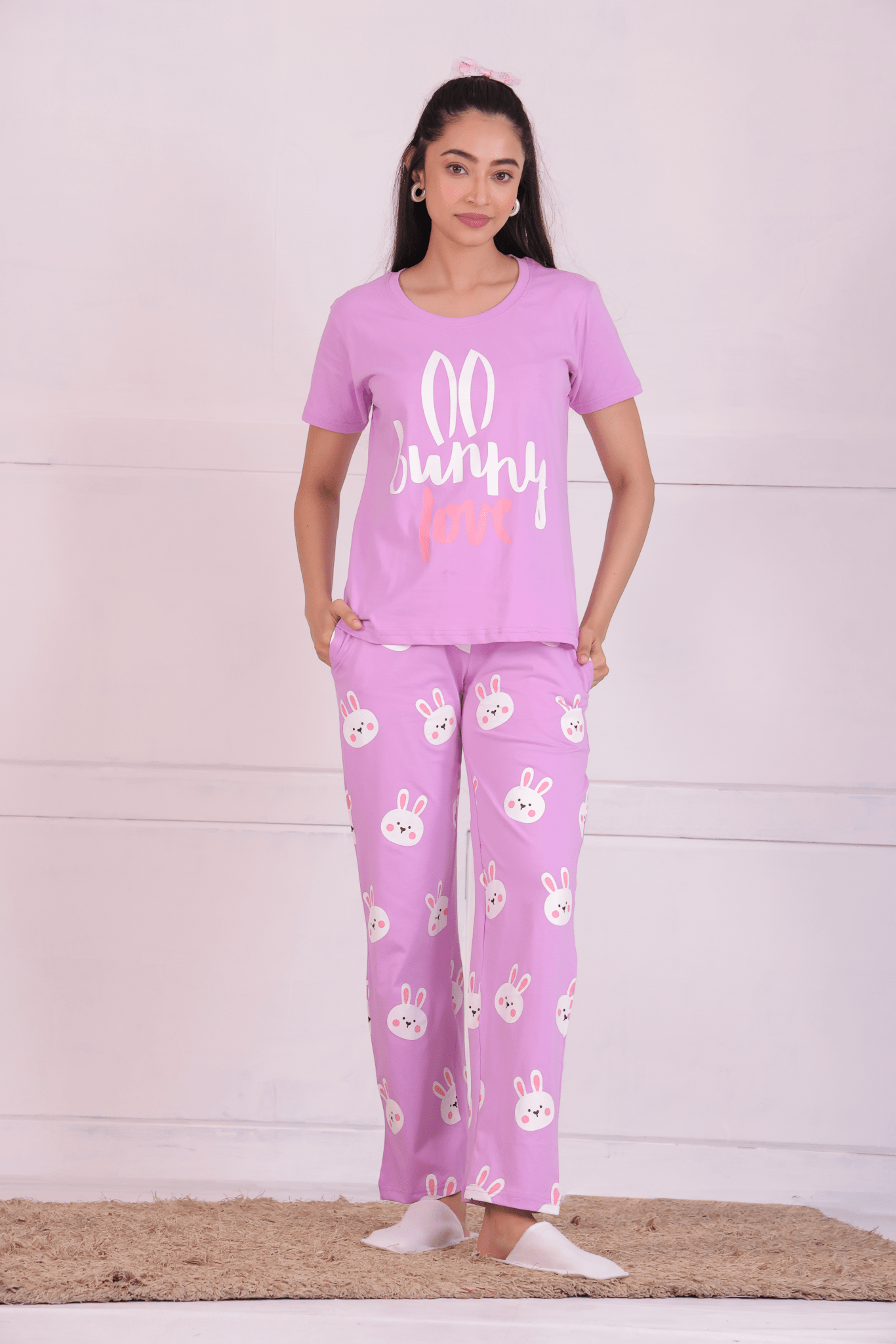 Bunny T-shirt Pyjama Set - NapStory