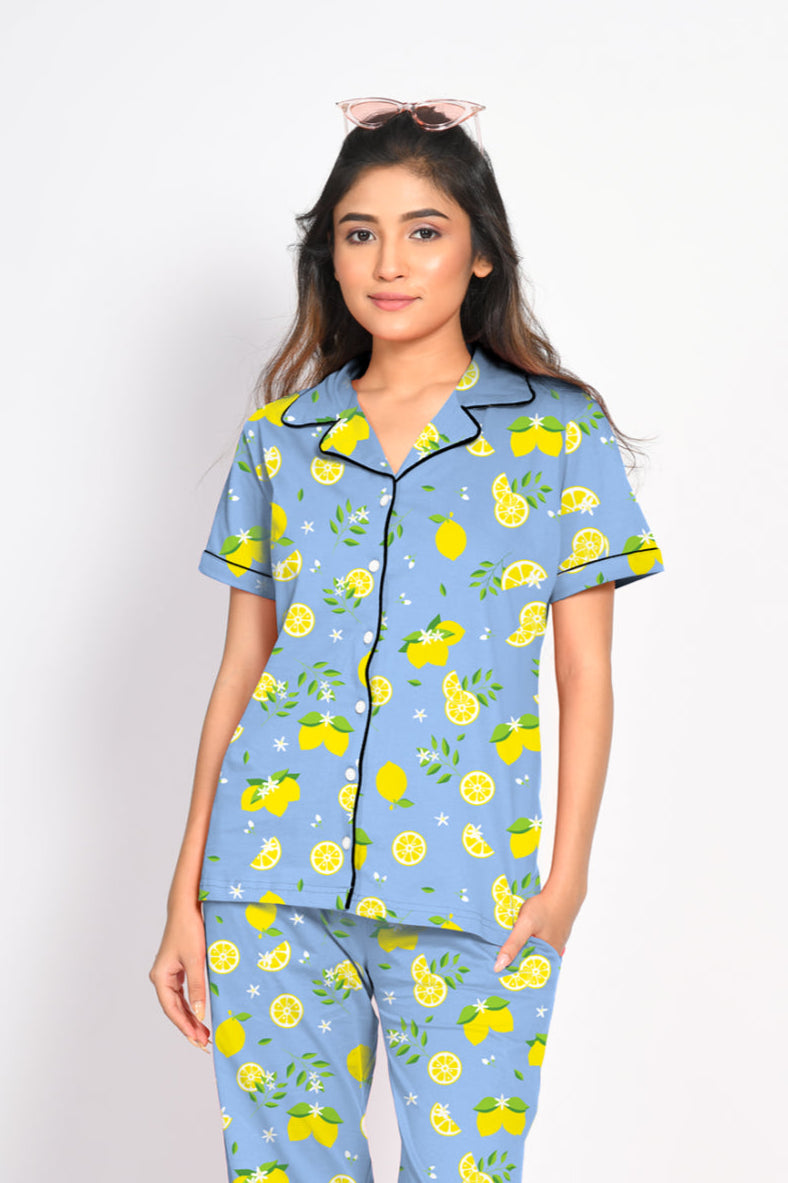 Lemon Pyjama Set - Main Image