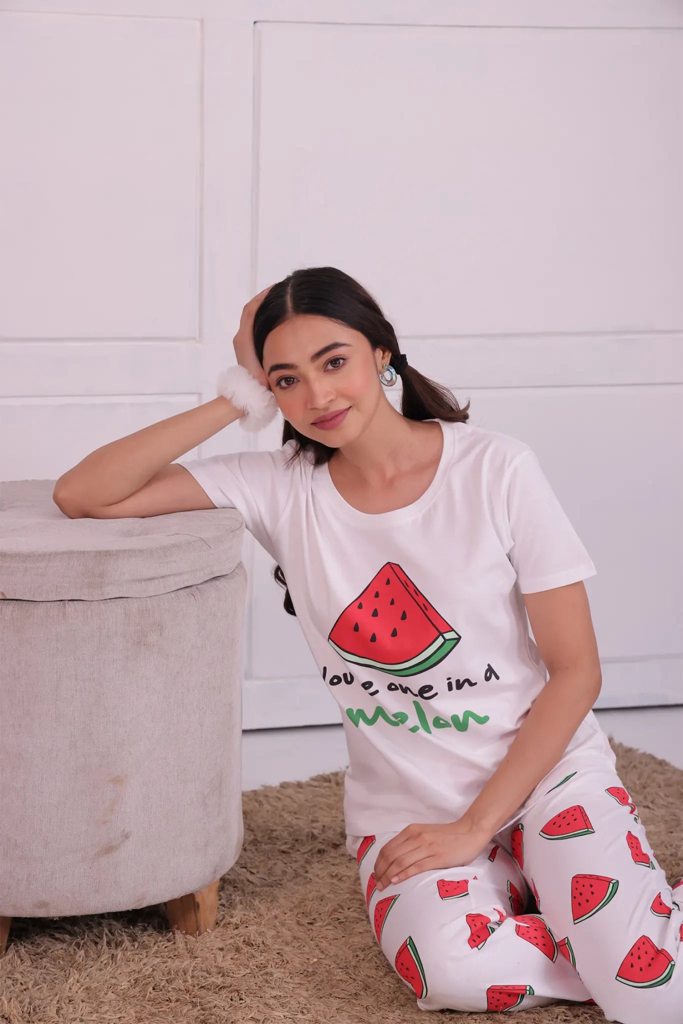 Watermelon T-shirt Pyjama Set - NapStory