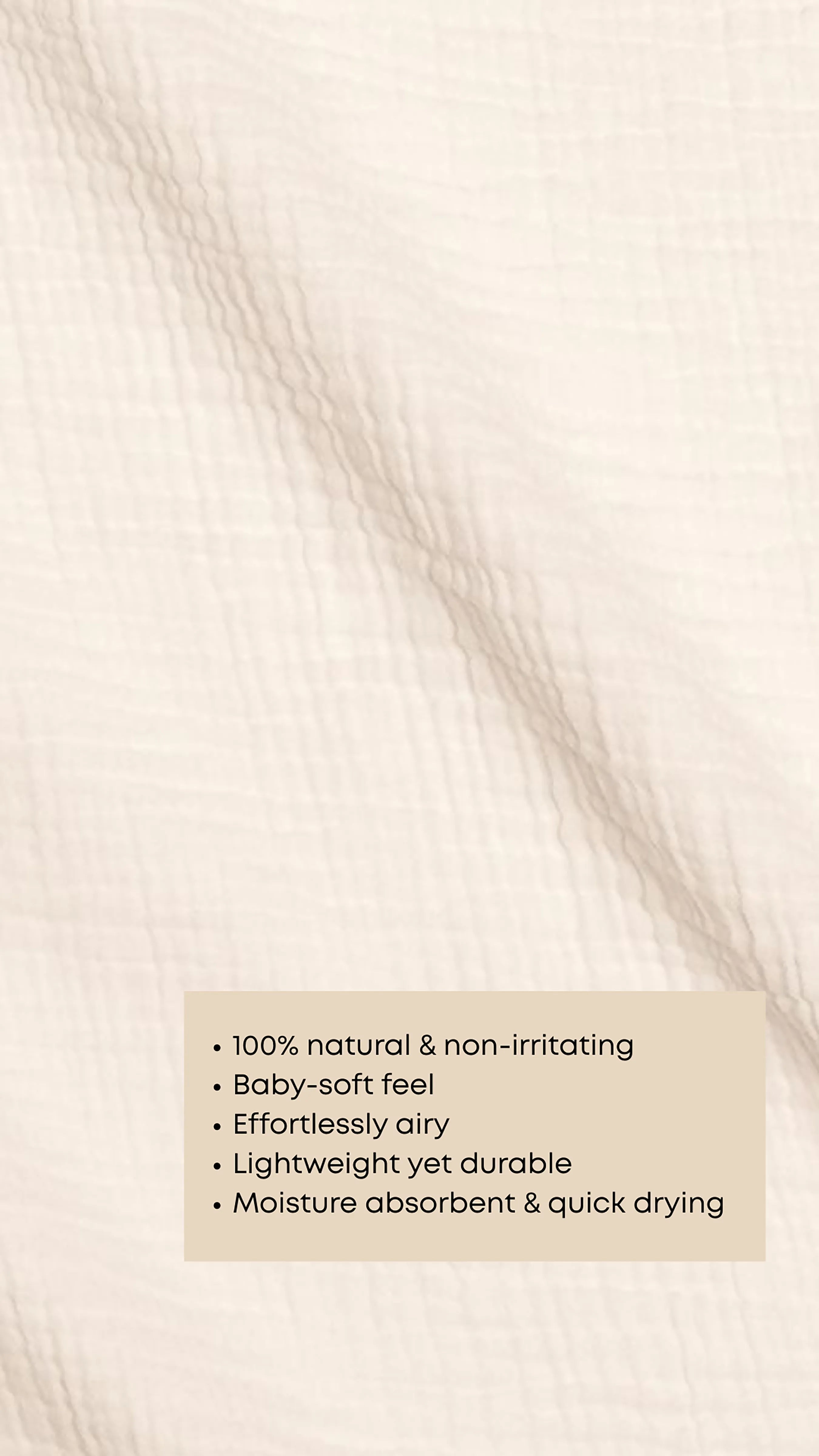 Almond Muslin Shorts set