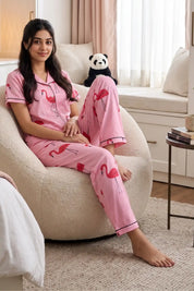 Flamingo Pyjama Set