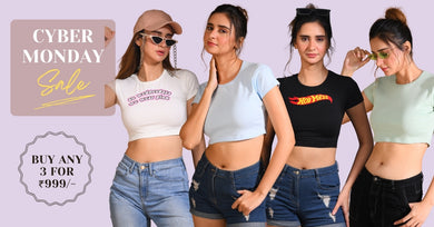 Buy Any 3 Lounge Tees for ₹999/- Only