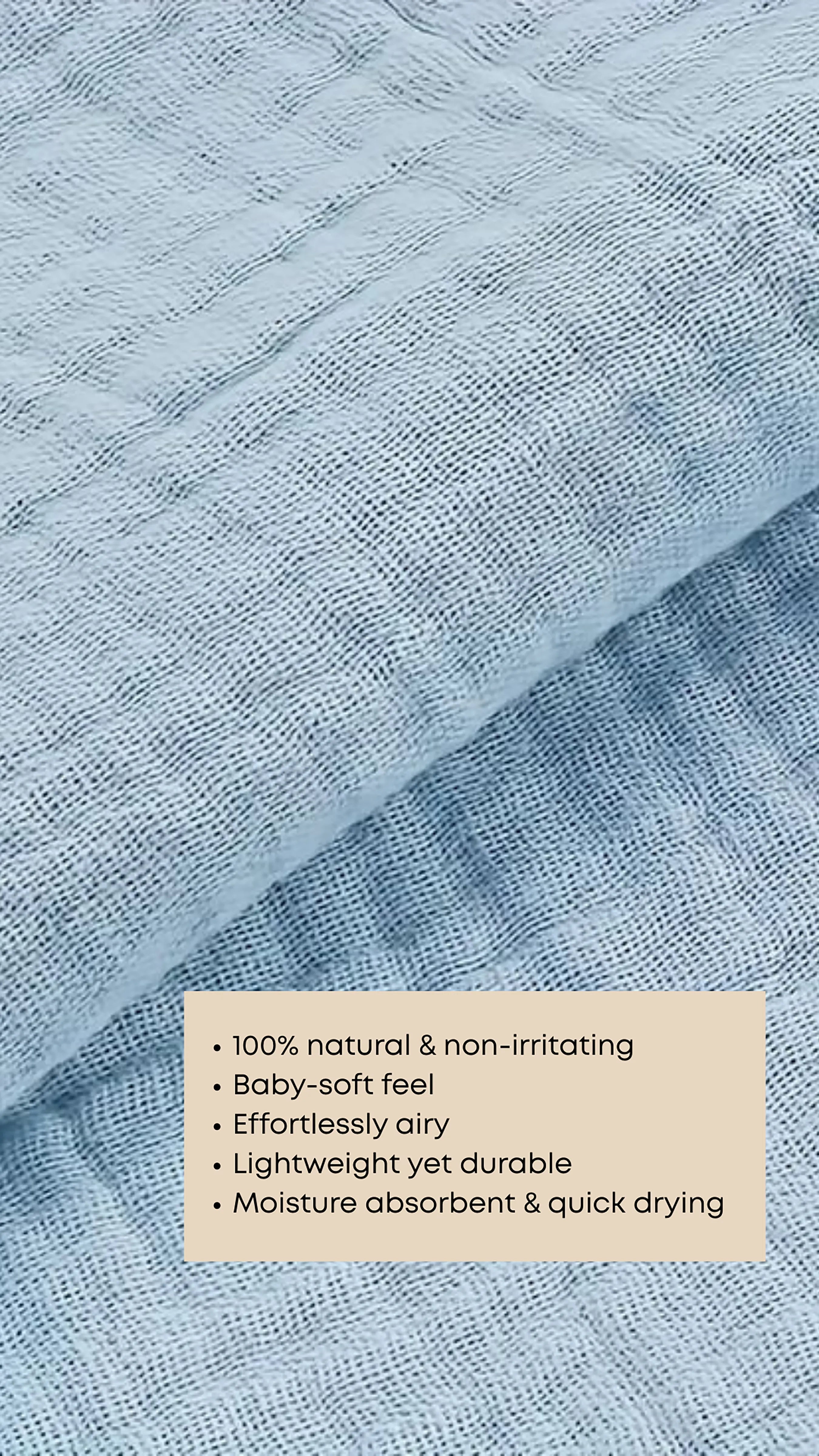 Sky Muslin Pyjama Set