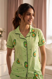 Avocado Shorts Set
