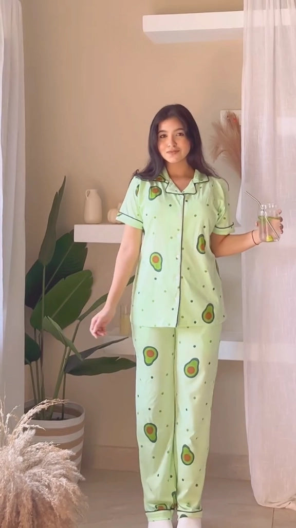 Avocado Pyjama Set