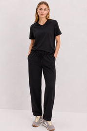 Basic Black Cotton Pyjama