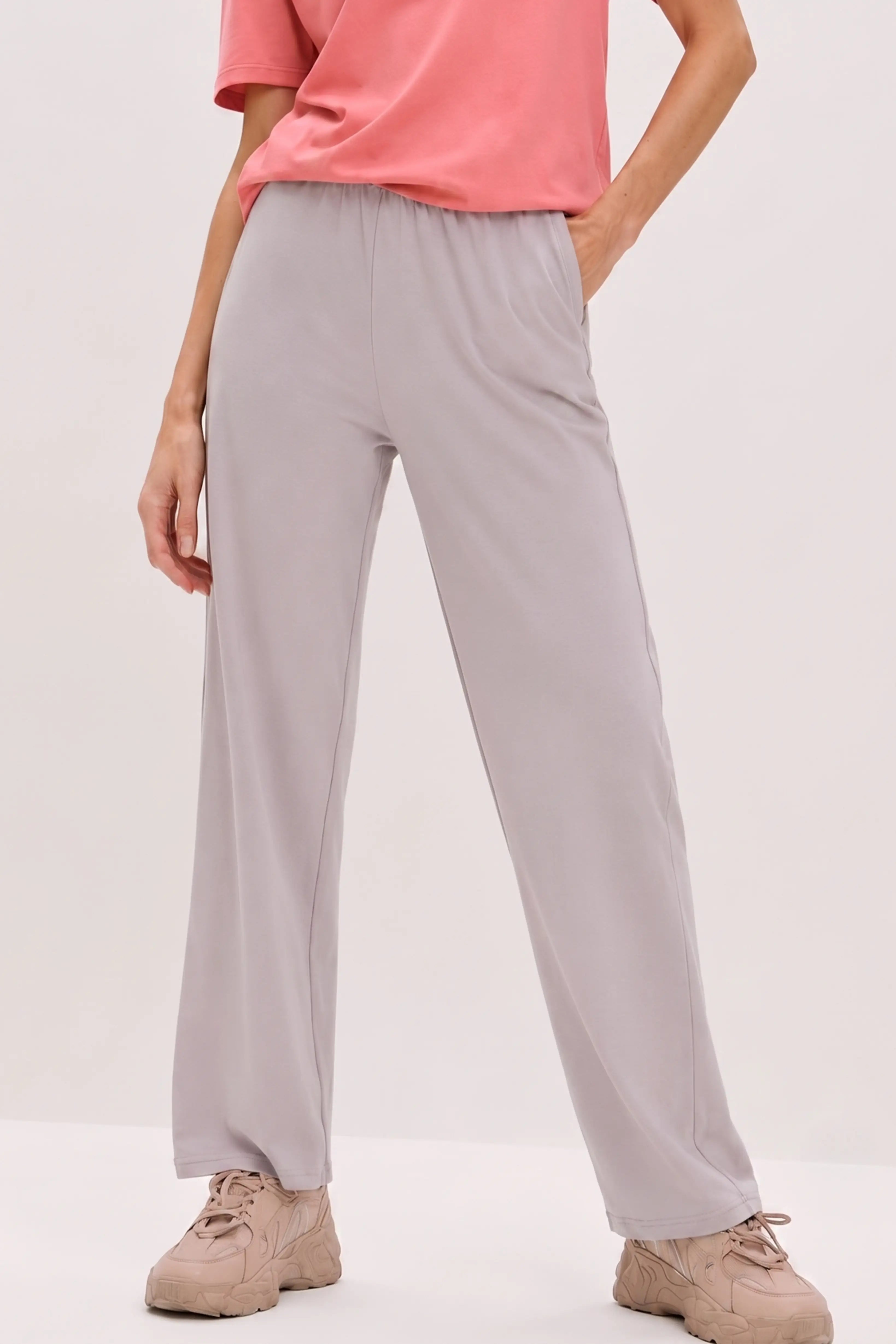Basic Grey Cotton Pyjama