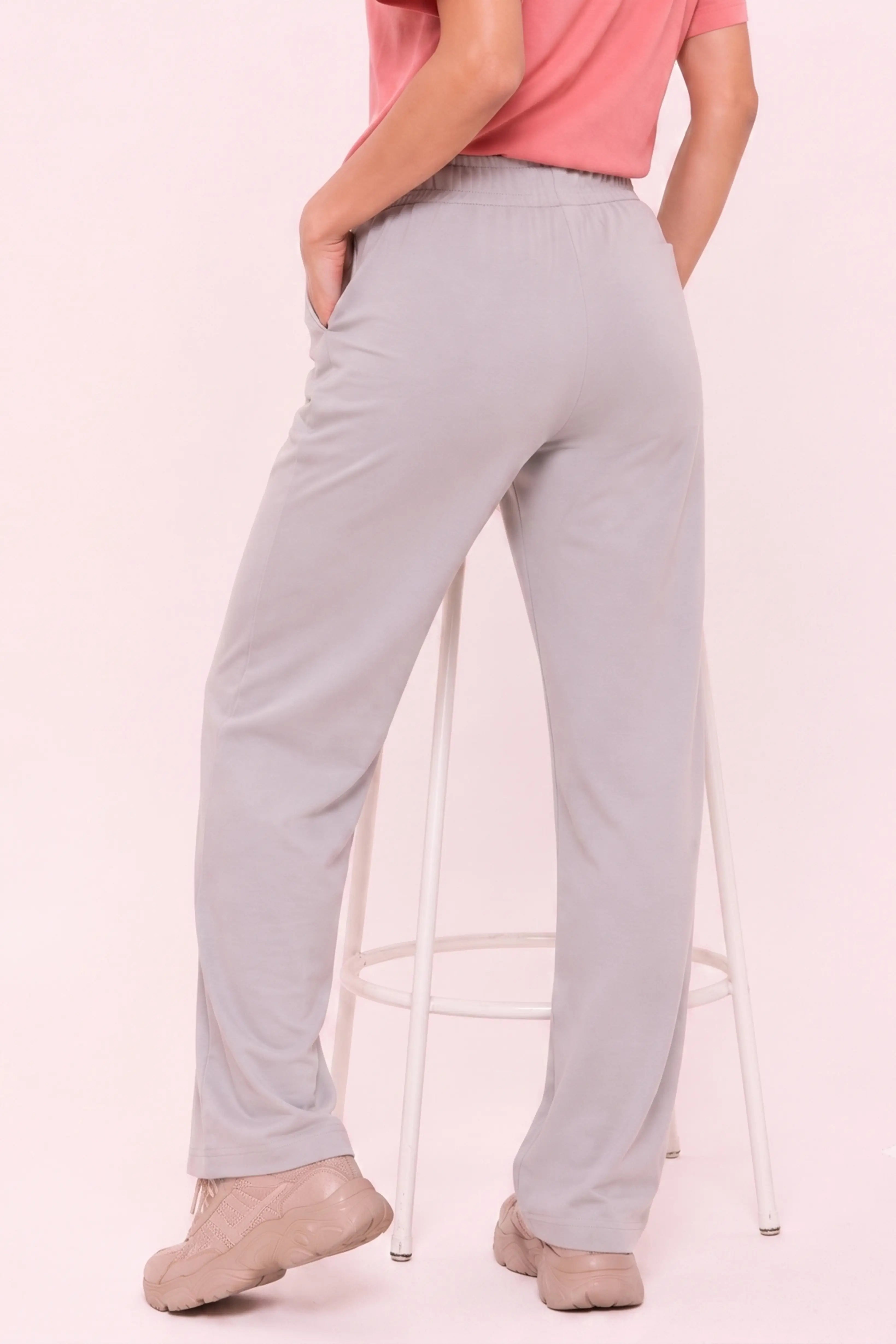 Basic Grey Cotton Pyjama