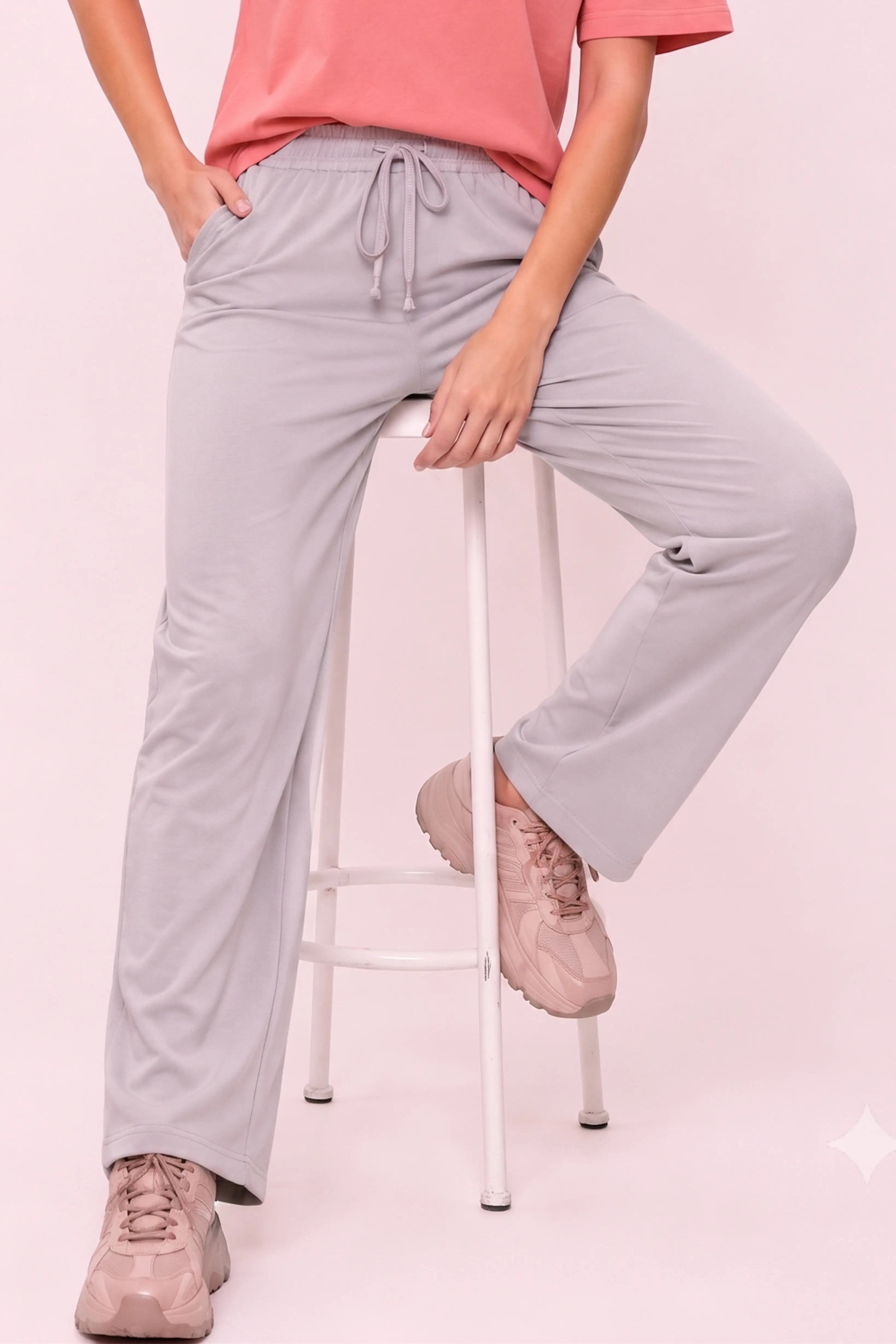 Basic Grey Cotton Pyjama