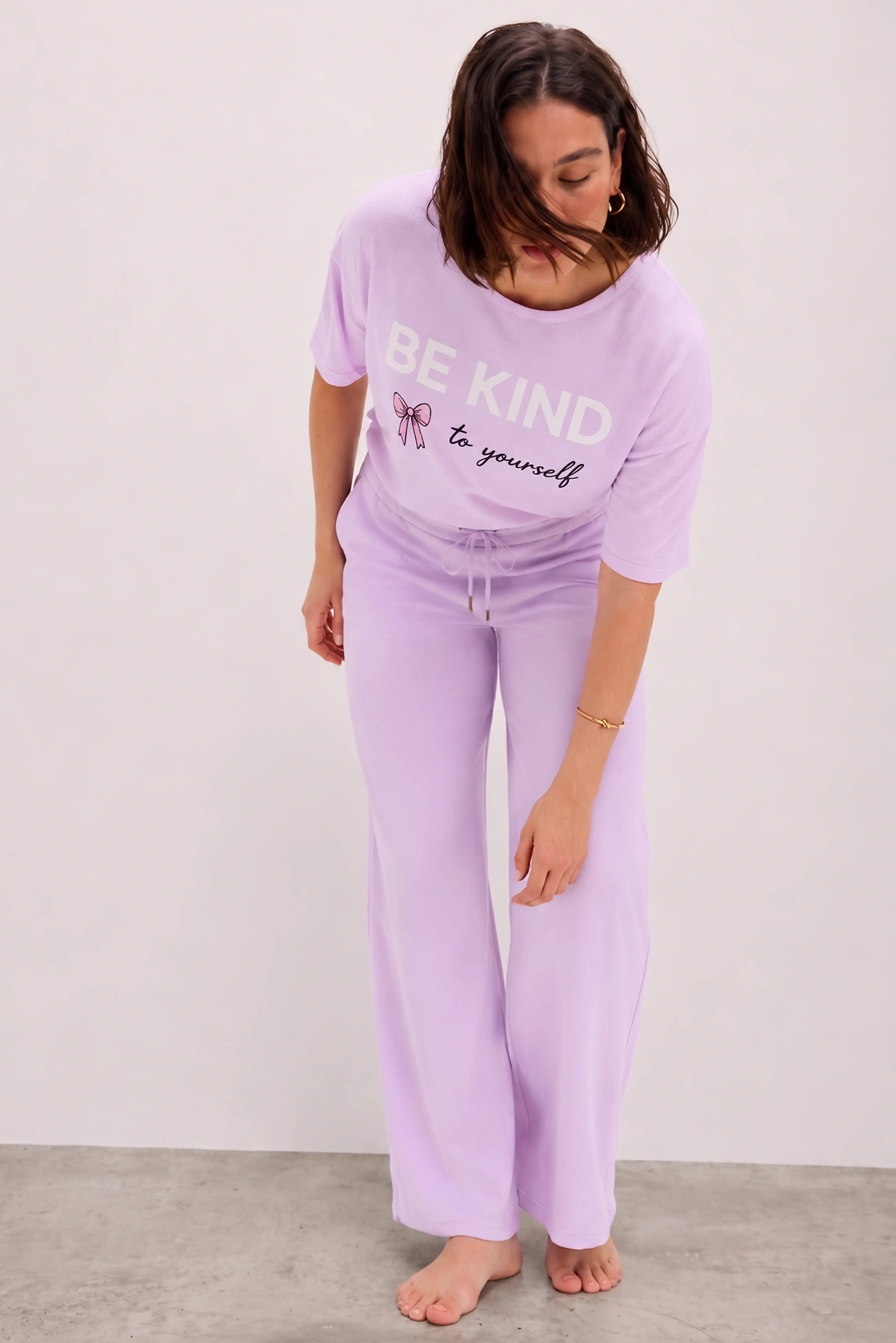 Basic Lavender Cotton Pyjama