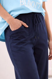 Basic Navy Cotton Pyjama