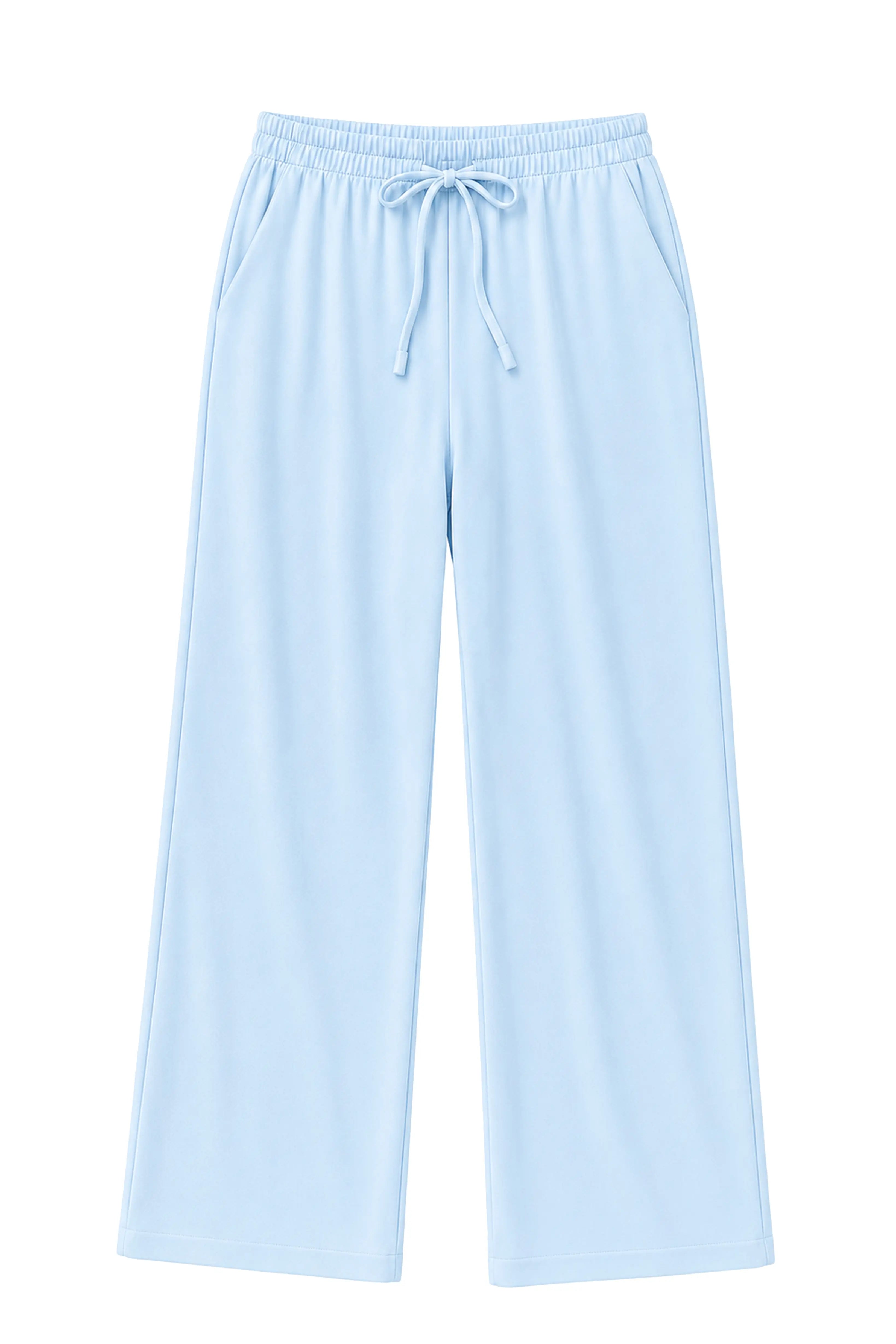 Basic Sky Blue Cotton Pyjama
