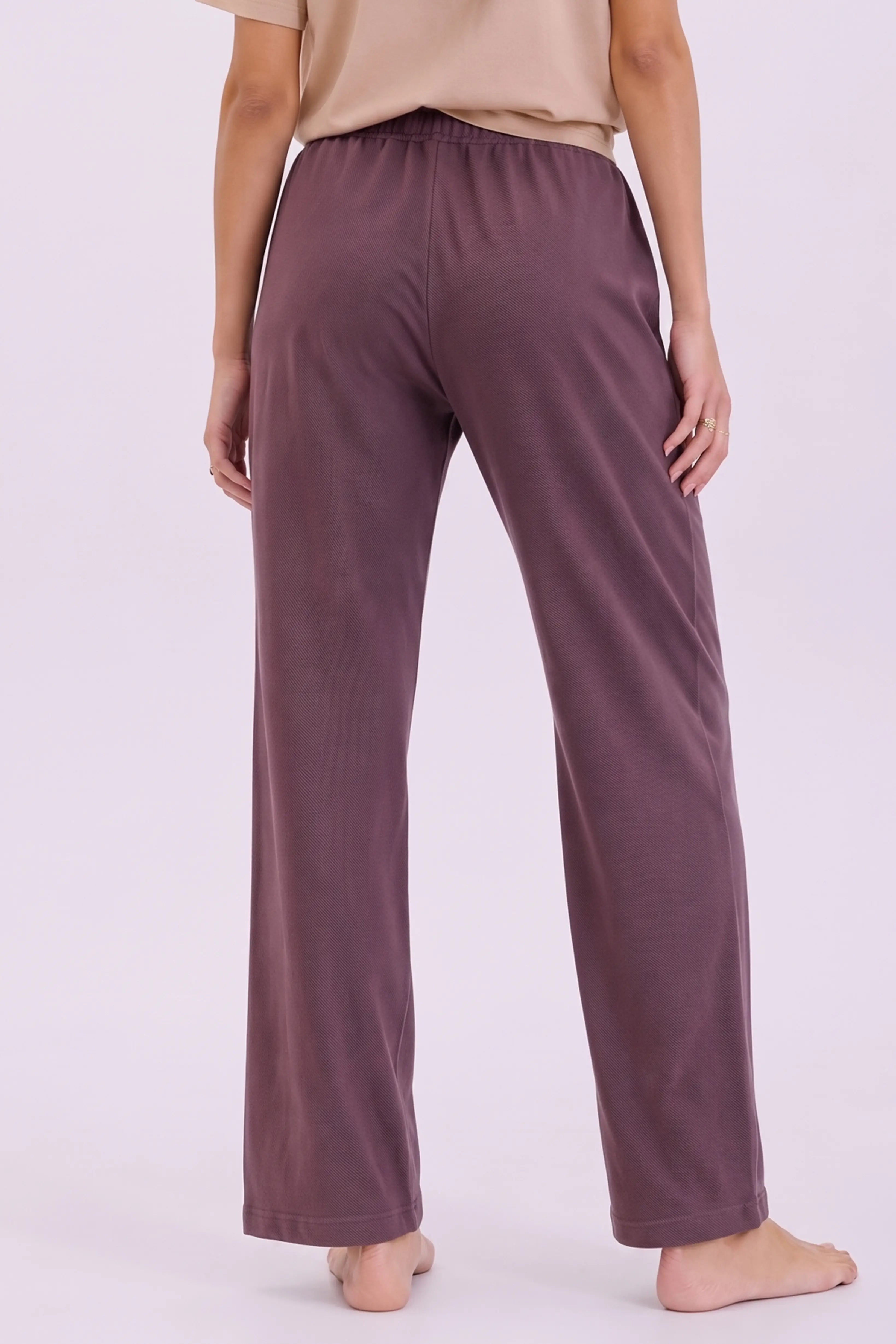 Basic Brown Cotton Pyjama