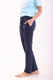 Basic Navy Cotton Pyjama