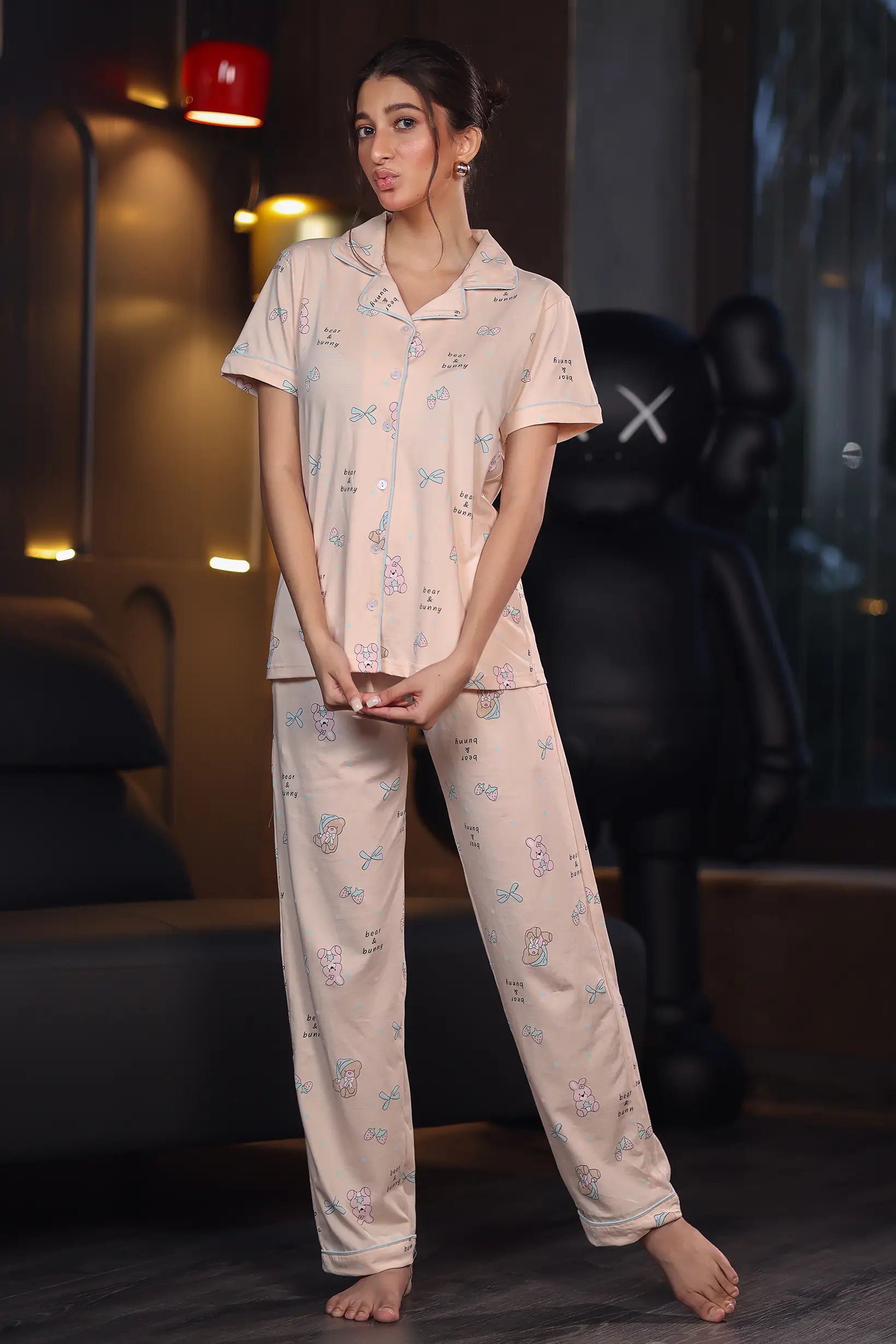Bear Bunny Pyjama Set