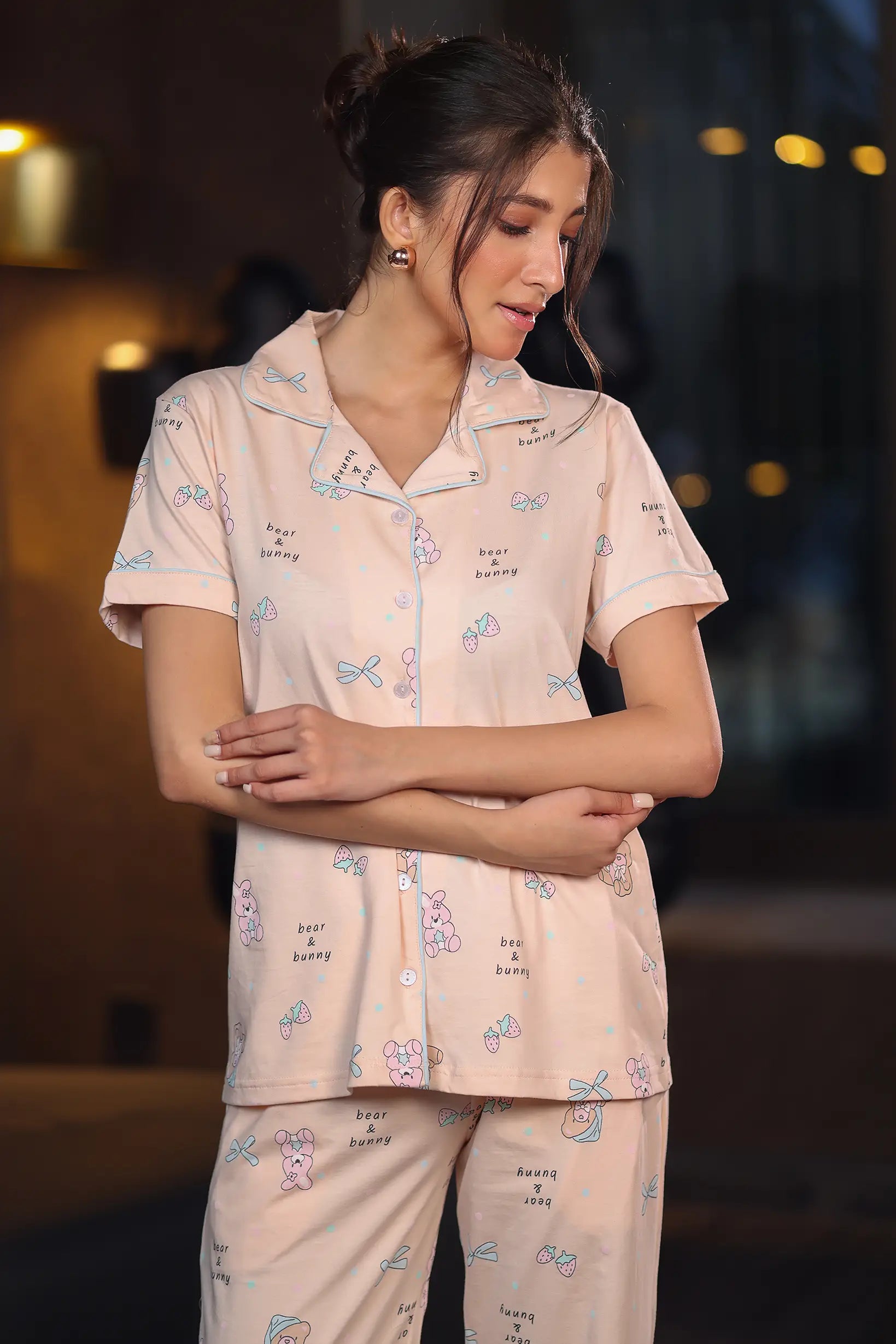 Bear Bunny Pyjama Set