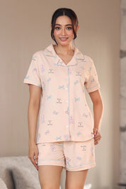 Bear Bunny Shorts Set