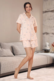 Bear Bunny Shorts Set