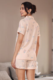Bear Bunny Shorts Set