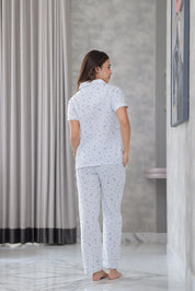 Blue Tulip Muslin Pyjama Set