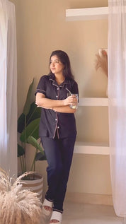 Cactus Embroidery Pyjama Set