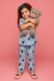 Cat love Kids Unisex Nightwear