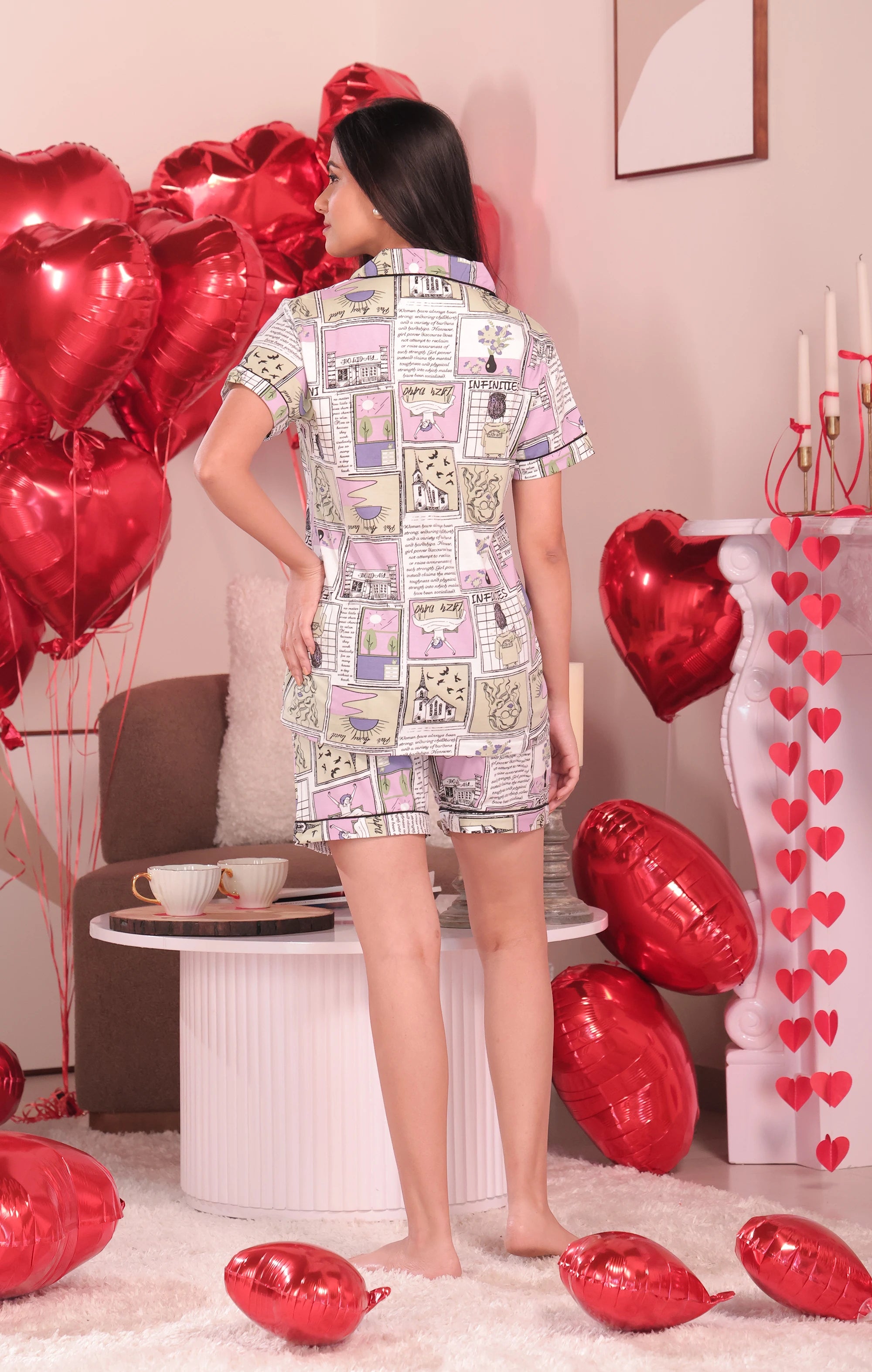 Comic Shorts Set