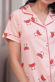 Crabby Pyjama Set