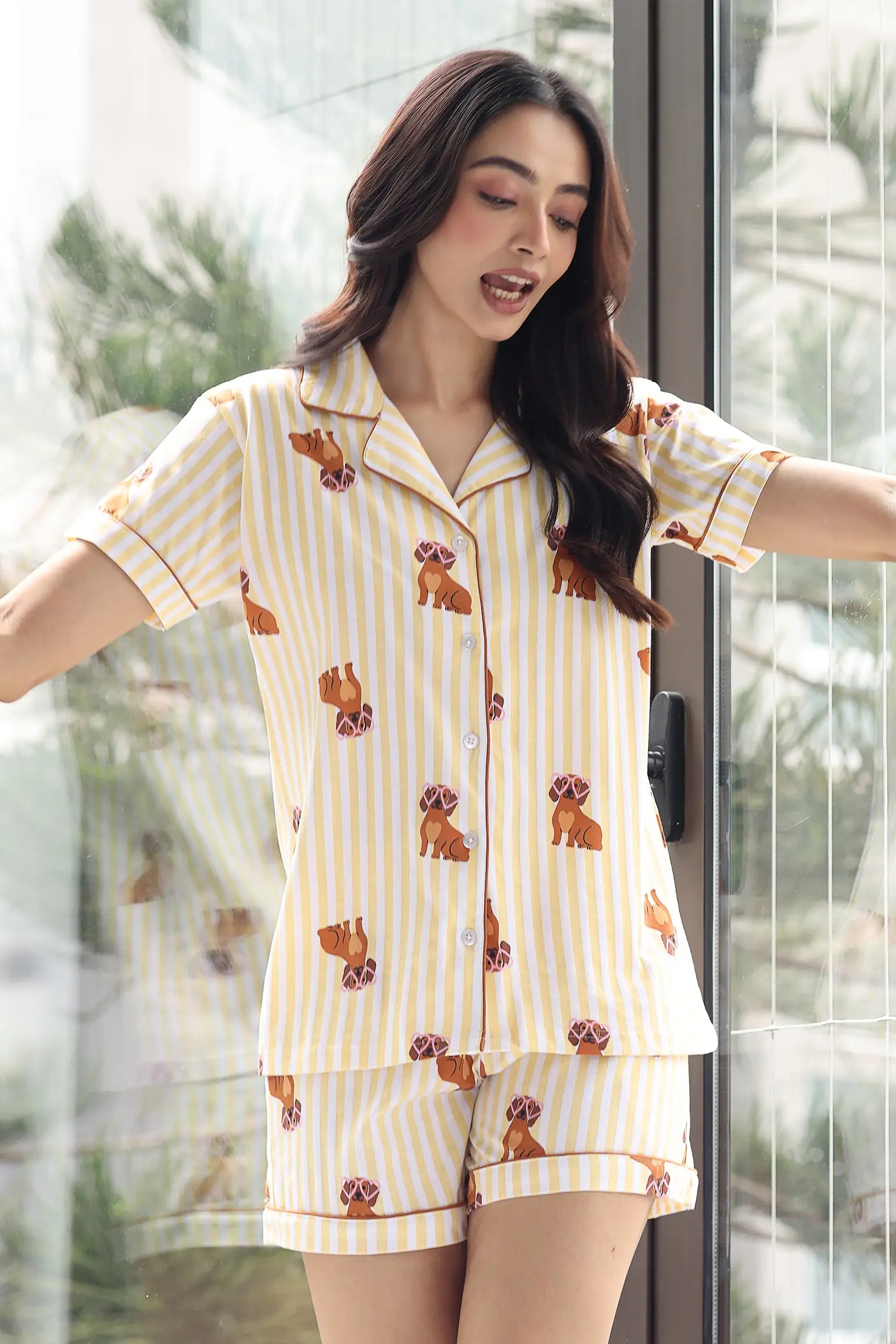 Doggo Shorts Set
