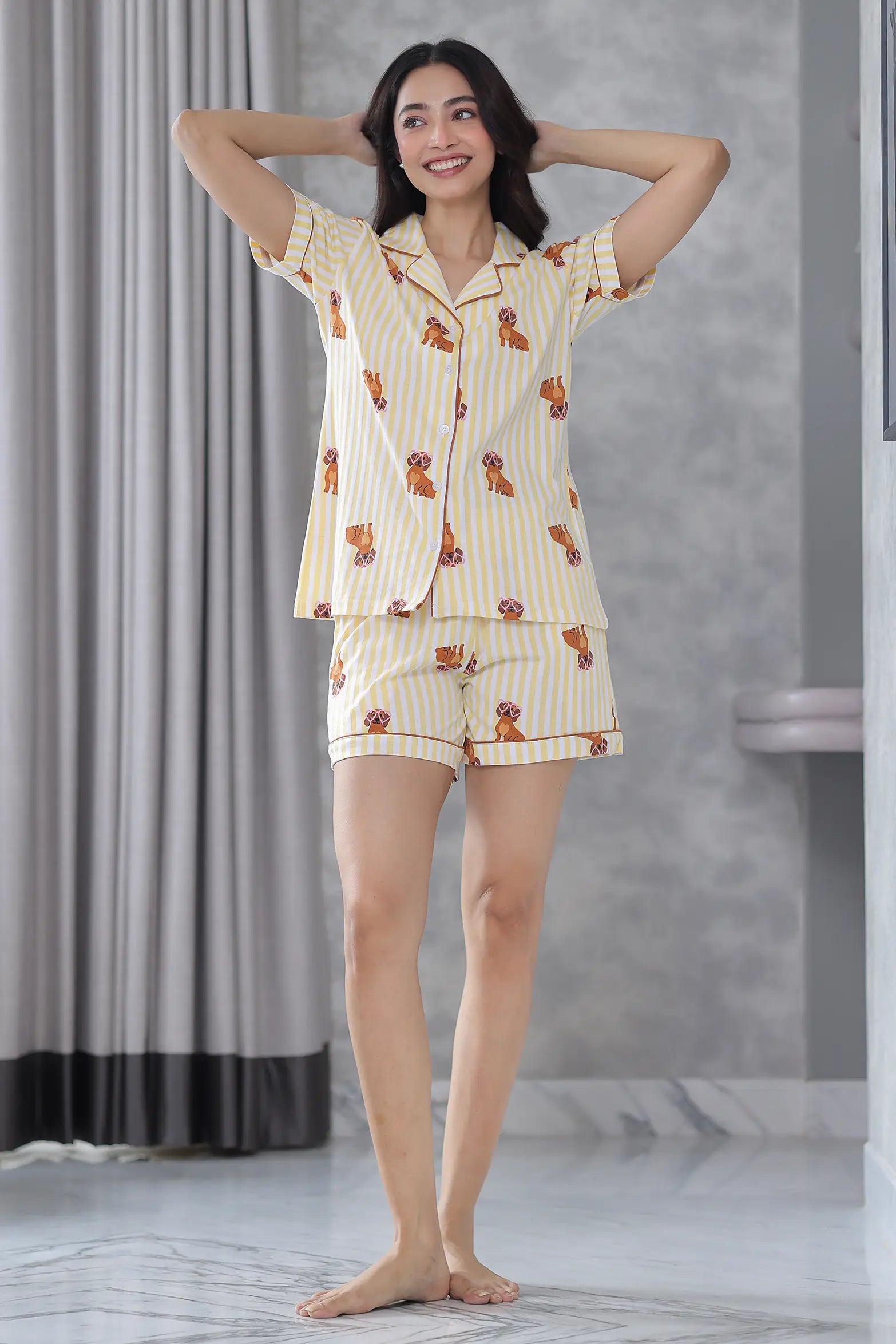 Doggo Shorts Set