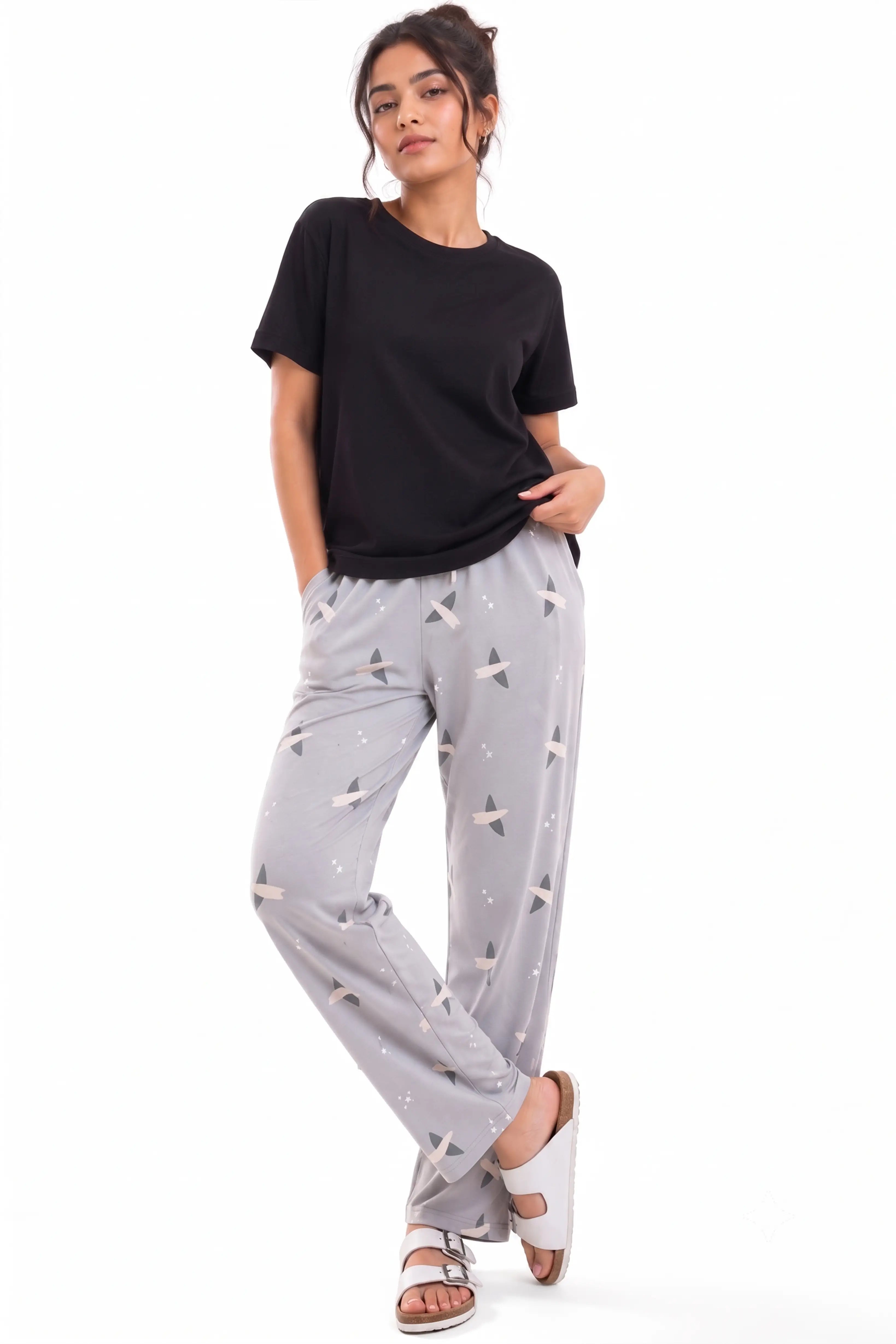 Featherlight Printed Cotton Pyjama