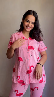 Flamingo Pyjama Set