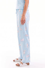 Fluffy Dreams Printed Cotton Pyjama