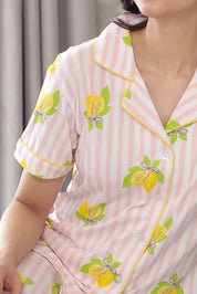 Lemon Crush Shorts Set