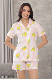 Lemon Crush Shorts Set