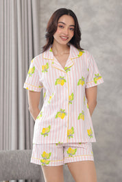 Lemon Crush Shorts Set