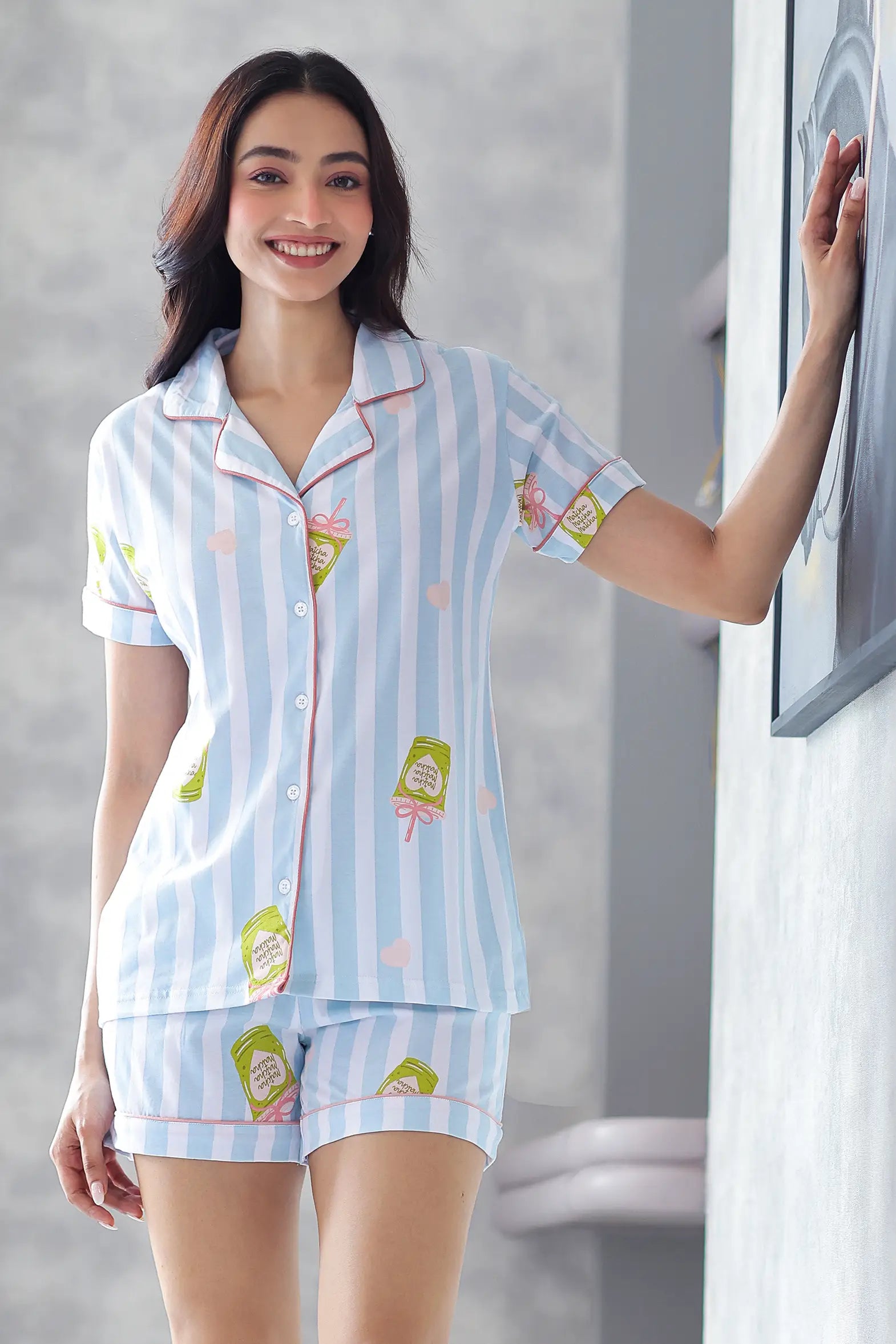 Matcha Shorts Set