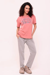Basic Grey Cotton Pyjama