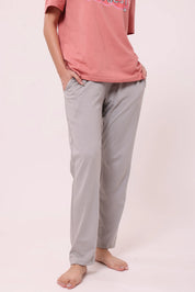 Basic Grey Cotton Pyjama