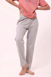 Basic Grey Cotton Pyjama