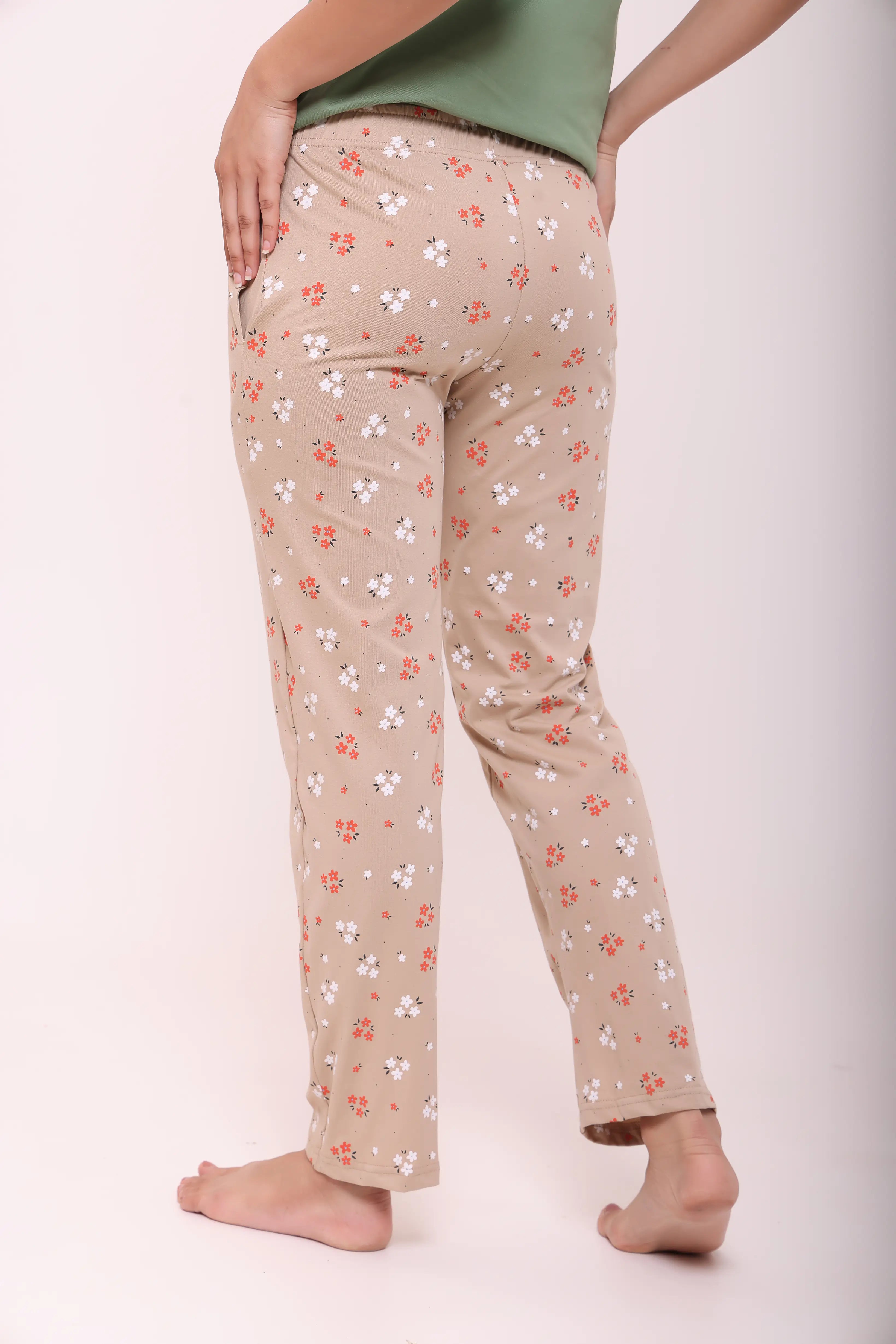 Petal Play Printed Cotton Pyjama