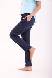 Basic Navy Cotton Pyjama