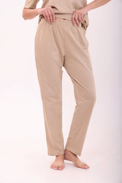 Basic Sand Cotton Pyjama