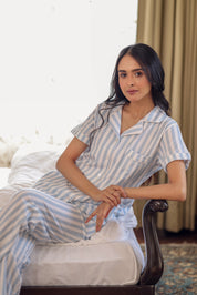 Sky Stripes Pyjama Set