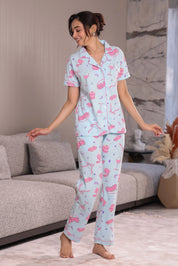 Pink Whisper Pyjama Set