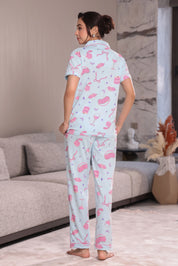 Pink Whisper Pyjama Set