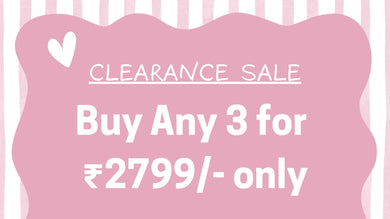 Buy Any 3 for ₹2799/- Only