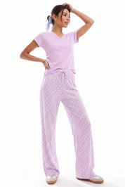 Polka Dot Printed Cotton Pyjama