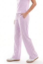 Polka Dot Printed Cotton Pyjama